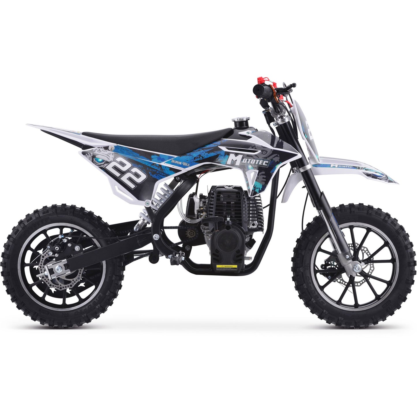 MotoTec Demon 40cc 4-Stroke Gas Dirt Bike