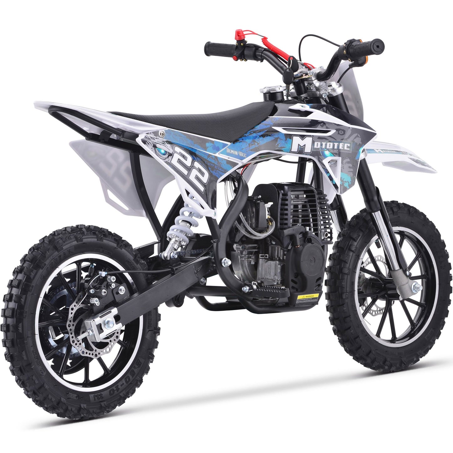 MotoTec Demon 40cc 4-Stroke Gas Dirt Bike