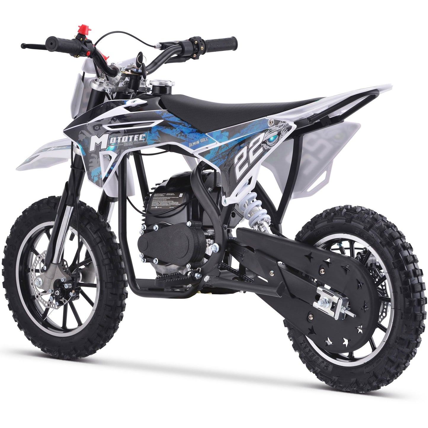 MotoTec Demon 40cc 4-Stroke Gas Dirt Bike