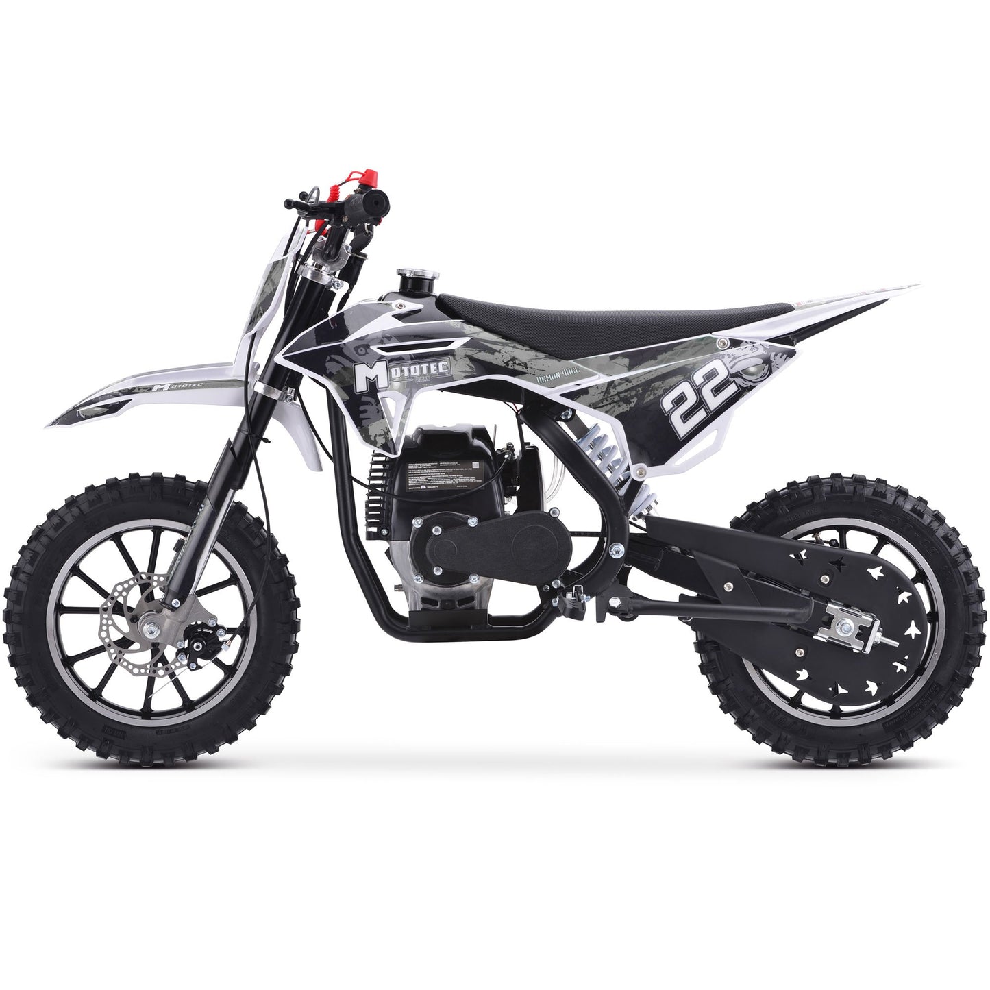 MotoTec Demon 40cc 4-Stroke Gas Dirt Bike