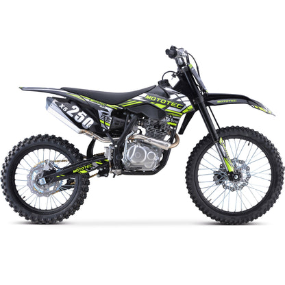 MotoTec X5 250cc 4-Stroke Gas Dirt Bike