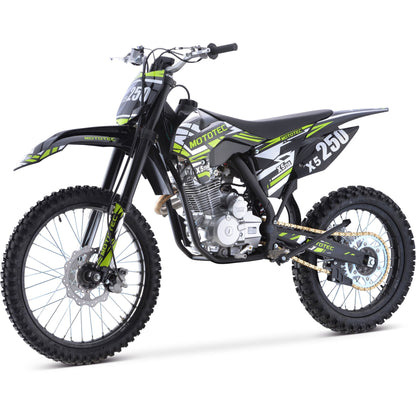 MotoTec X5 250cc 4-Stroke Gas Dirt Bike