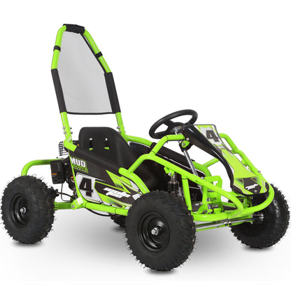 MotoTec Mud Monster Kids Gas Powered 98cc Go Kart