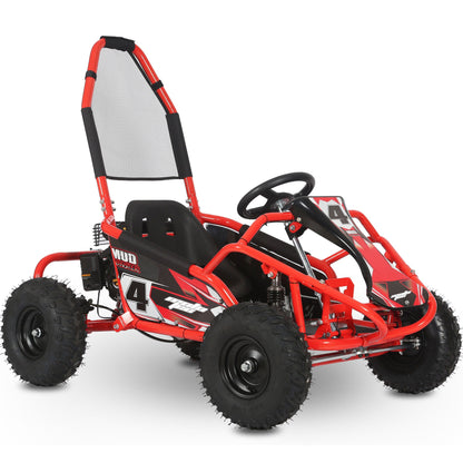 MotoTec Mud Monster Kids Gas Powered 98cc Go Kart