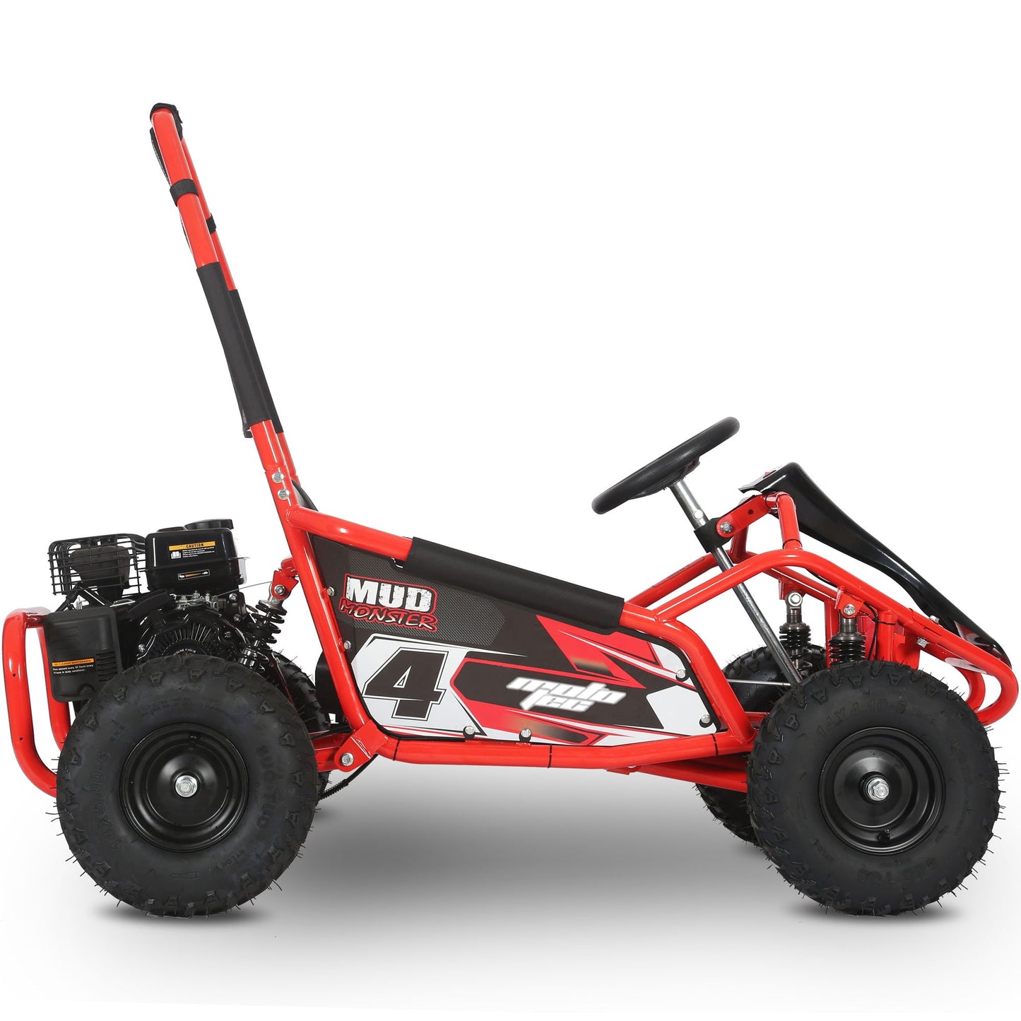 MotoTec Mud Monster Kids Gas Powered 98cc Go Kart